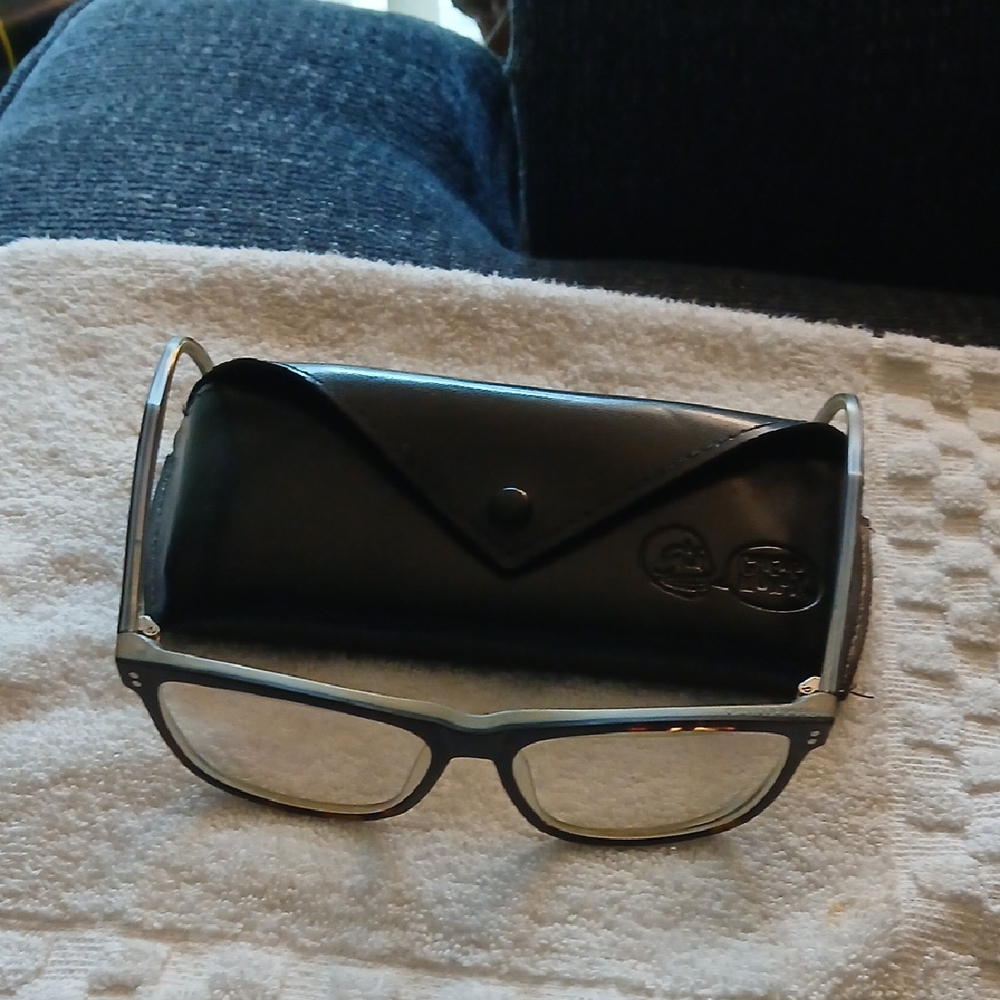 Stylish Black Glasses with Case